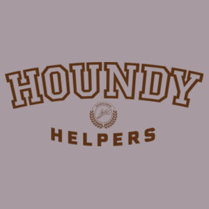 Go Team Houndy Helpers long sleeve T (women's) Design