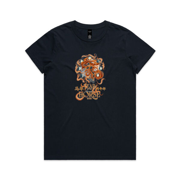 Year of the (House) Horse - LIMITED EDITION TEE (Midnight blue - women's) Thumbnail