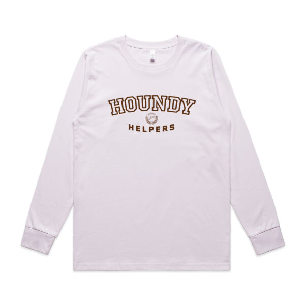 Go Team Houndy Helpers long sleeve T (women's) Thumbnail